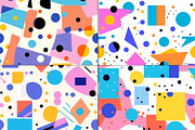 20 Seamless Soft Geometric Patterns, a Pattern Graphic by Nordic Design (Thumbnail 5 of 9)