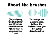 Basic Patterns 2.0 Procreate Brushes, a Brush Add-On by Design av MAD (Thumbnail 7 of 10)