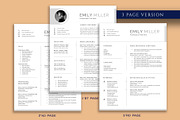 Modern, Creative Resume Template, a Resume Template by VictoriousVita (Thumbnail 4 of 8)
