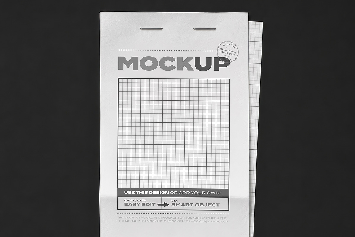 Ticket Receipt Mockups Collection, an Advertising Mockup by Luuqas Design (Photo 2 of 4)