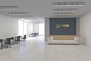 Office Hotel Reception Logo Mockup, a Product Mockup by shahsoft (Thumbnail 1 of 2)