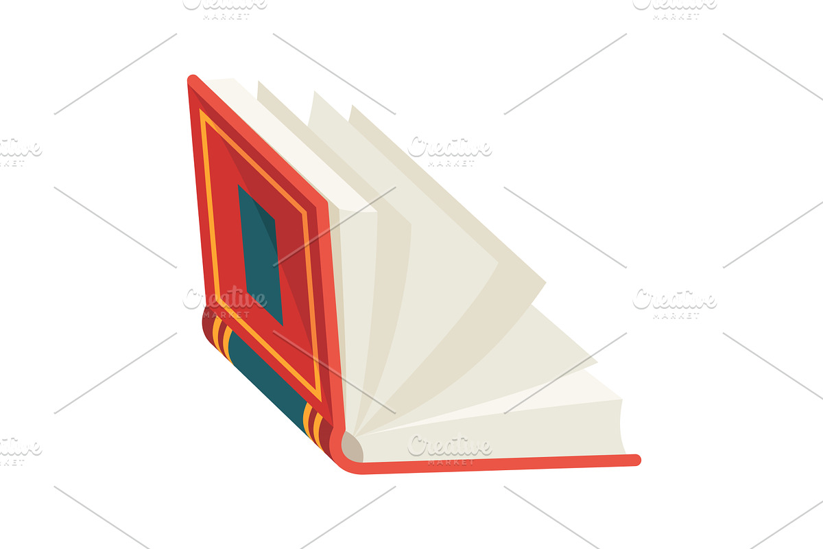 Vector books icon. Learning or, an Education Illustration by the8monkey