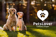 Pet Lover Logo, a Branding & Logo Template by Bintank Studio (Thumbnail 2 of 3)