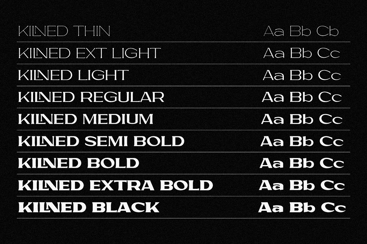 Kilned - Extended serif family, a Font by Eotype Studio (Photo 4 of 11)