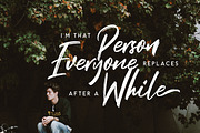 Black Mountage - Brush Font, a Script Font by Sarid Ezra (Thumbnail 6 of 7)