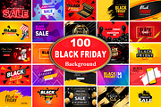 Black Friday Sale Banner Bundle, a Design Template by Digital Studio (Thumbnail 1 of 4)