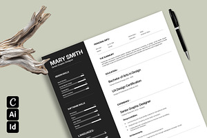 Simple Resume / CV, a Resume Template by Templeste