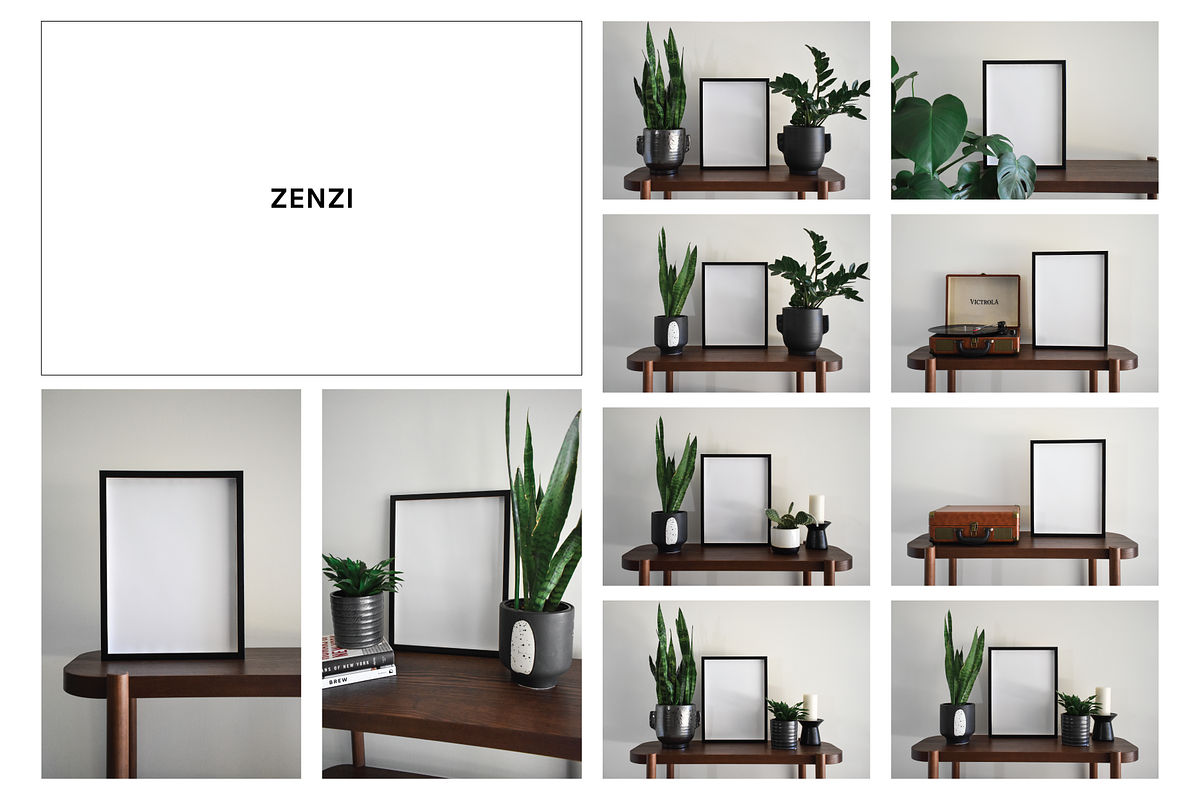 Picture Frame Mockup Mega Bundle 6, a Household Mockup by Saguaro Digital (Photo 10 of 20)