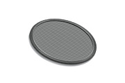 Oval Embroidered Patch 3D Model, an Object 3D Model by rebrandy (Thumbnail 8 of 9)