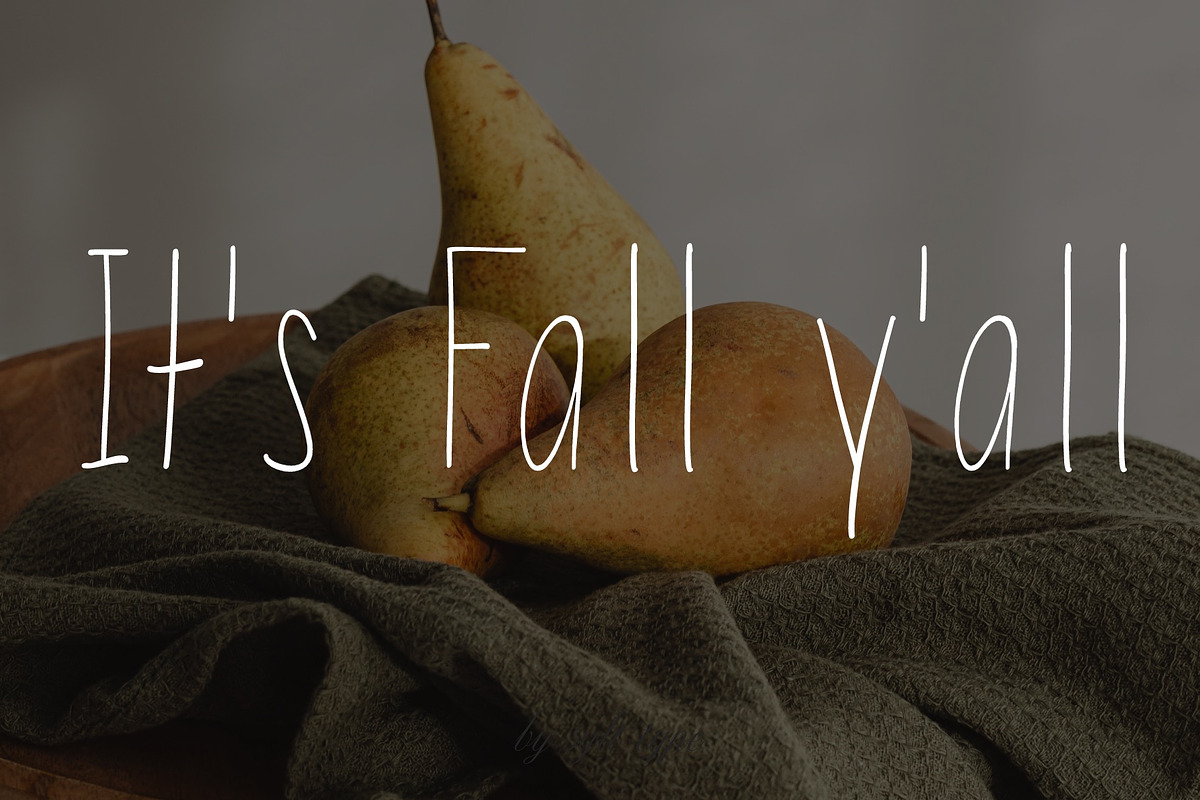 Pears & Linen | Handwritten Font, a Handwritten Font by Sylt Type (Photo 2 of 4)