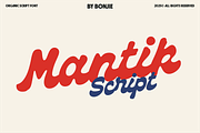 Mantik - Bold Script Font, a Script Font by Pipello Grafik (Thumbnail 1 of 12)