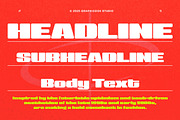 Extropal, a Sans Serif Font by graphicook (Thumbnail 5 of 10)