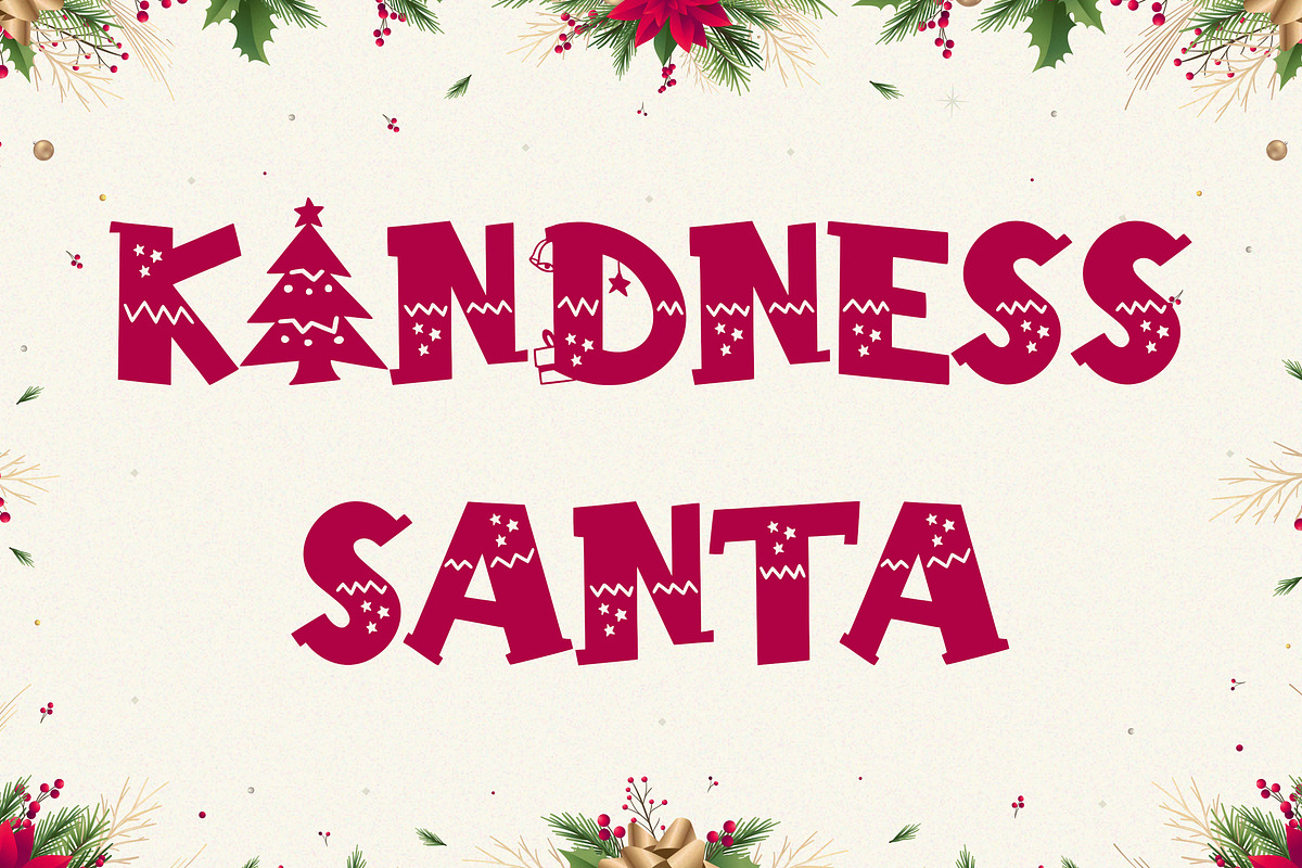 Christmas Dream, a Handwritten Font by HATFSTUDIO (Photo 4 of 8)