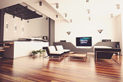 24 TV Display Mockup, a Product Mockup by Walentin (Thumbnail 12 of 21)