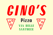 Trattoria Font Collection, a Font by hudlow (Thumbnail 2 of 5)