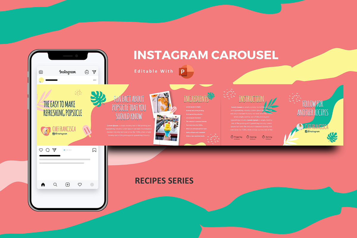 SALE | 20 BUNDLE INSTAGRAM CAROUSEL, a Social Media Template by rivatxfz (Photo 14 of 21)