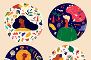 Carnival Holiday collection, a Decorative Illustration by MoleskoStudio (Thumbnail 7 of 24)