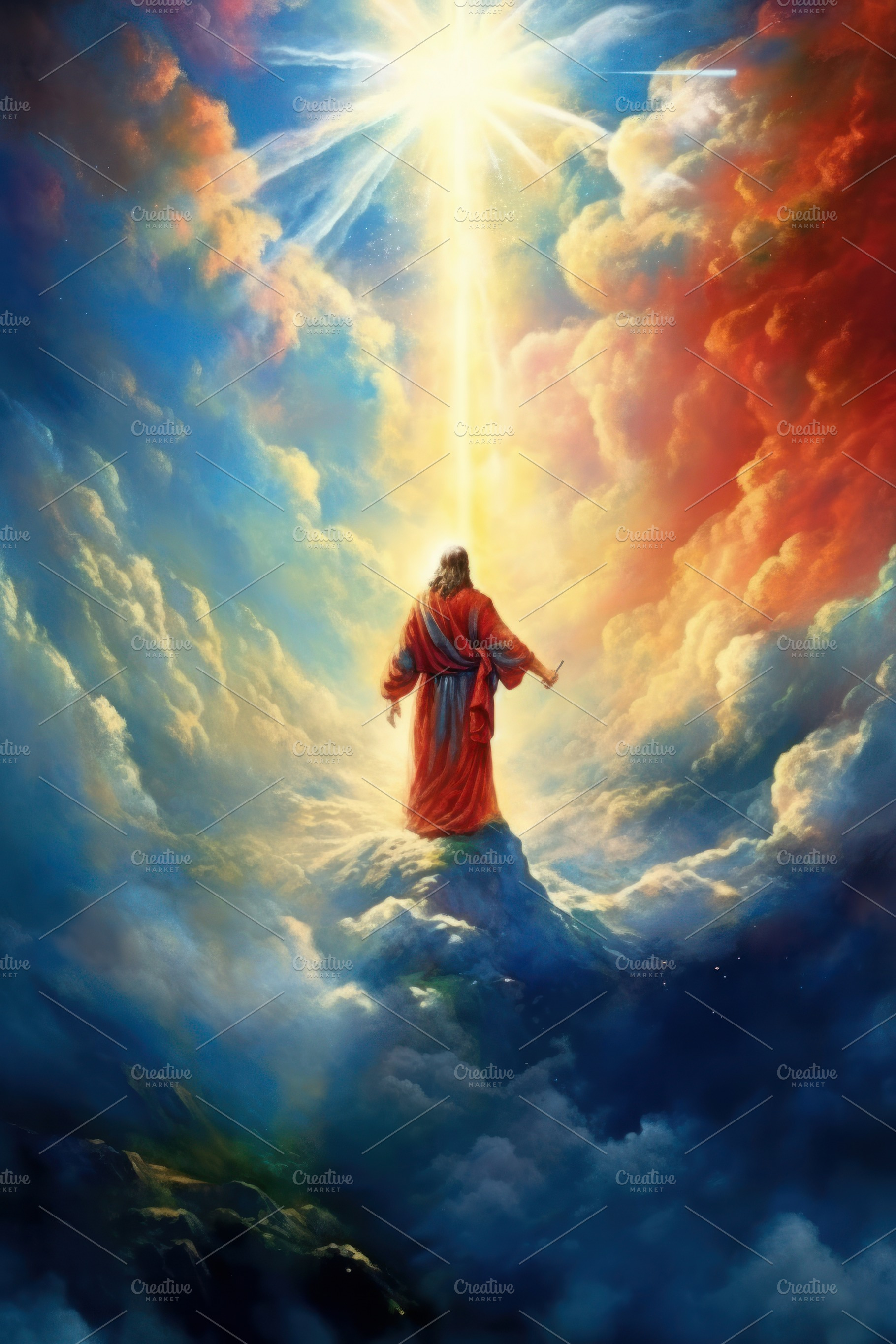 God in the clouds, a Photo by Pictures for you!!!!!!!!!