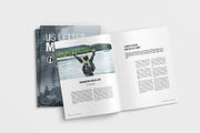 US Letter Magazine Mockup, a Books & Magazine Mockup by graphiccrew (Thumbnail 5 of 19)