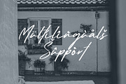 Pouities - Casual Script Font, a Script Font by Bartama Graphic (Thumbnail 8 of 11)