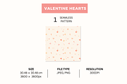 Valentine Hearts, a Pattern Graphic by Jaselvii Studio (Thumbnail 2 of 4)