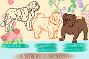 Dog Digital Stamps, a Graphic by Favorites_Art (Thumbnail 3 of 15)