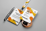 High Quality ID Card Mockup, a Pens & Pencil Mockup by Artlogs x Modaldesain (Thumbnail 1 of 3)