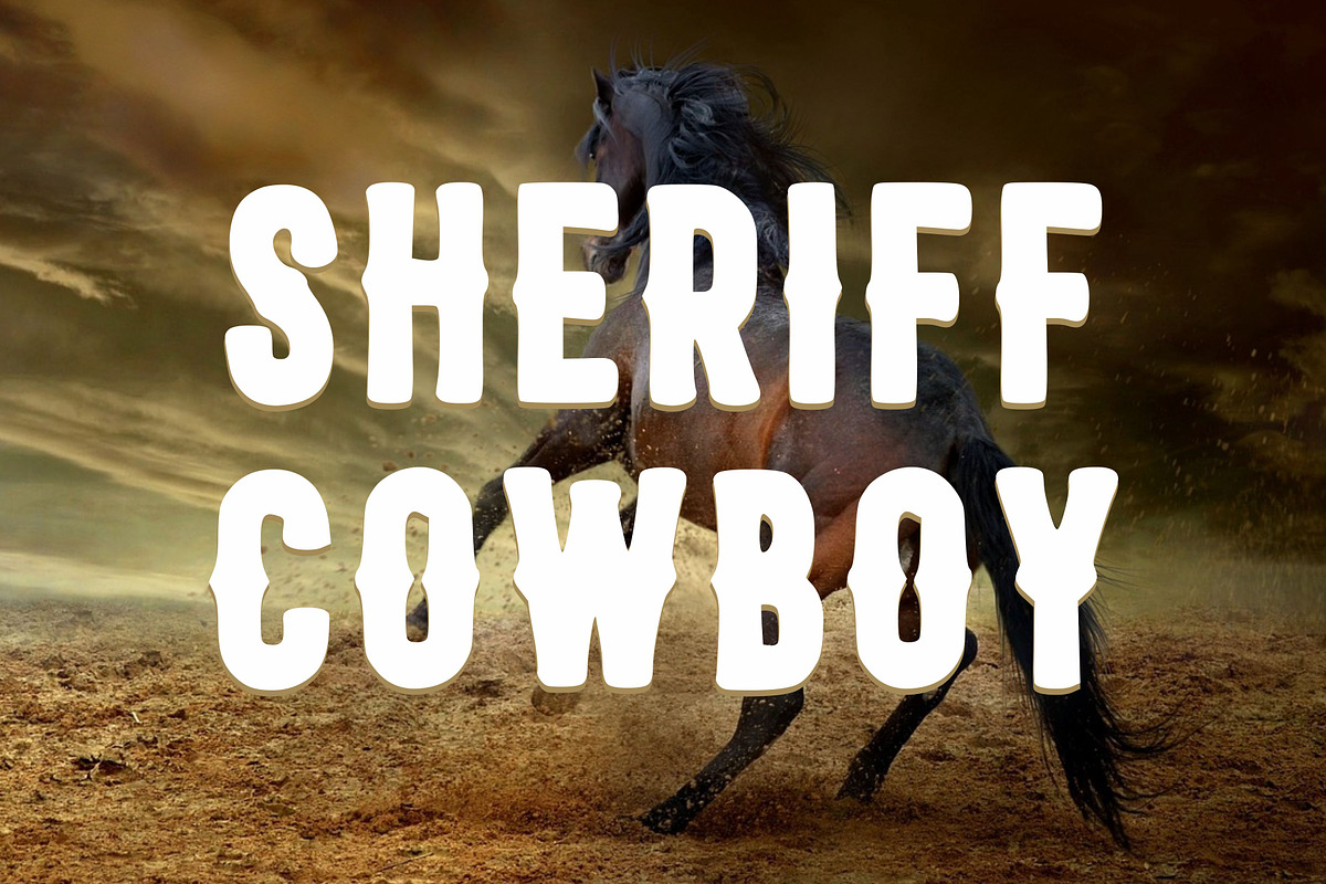 Mustang Bold Vintage Western Font, a Slab Serif Font by Limited.studio (Photo 5 of 7)