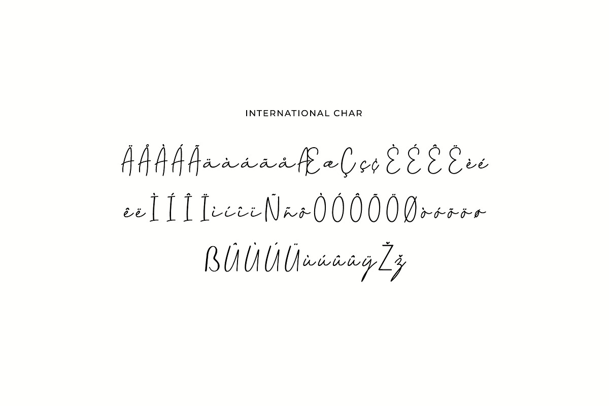 Coastline Calligraphy Signature Font, a Handwritten Font by UICreative (Photo 7 of 13)