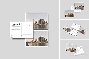 Postcard Mockup, an Advertising Mockup by GraphicWindow