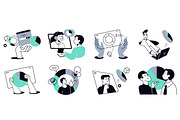 Statistics and analytics, an Illustration by PureSolution (Thumbnail 3 of 6)