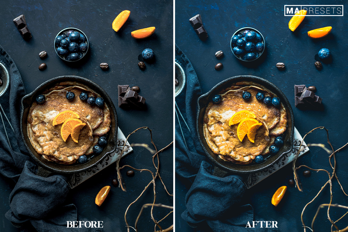 10 DARK FOOD Lightroom Presets, a Preset Add-On by MaPresets (Photo 6 of 14)