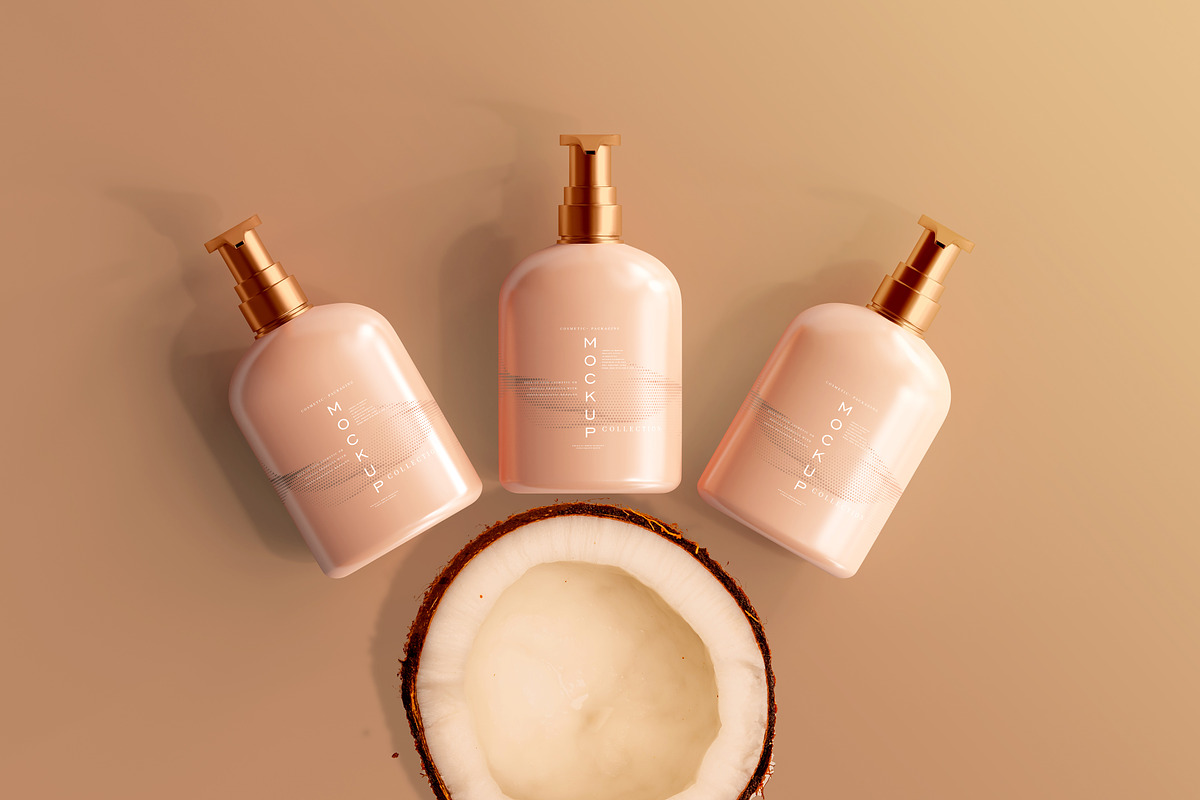 390+ Cosmetic Branding Mockup Scenes, a Cups & Container Mockup by pmvch (Photo 55 of 367)