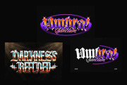 Chrome Text Effect Pack, a Layer Style Add-On by Matsero (Thumbnail 4 of 4)