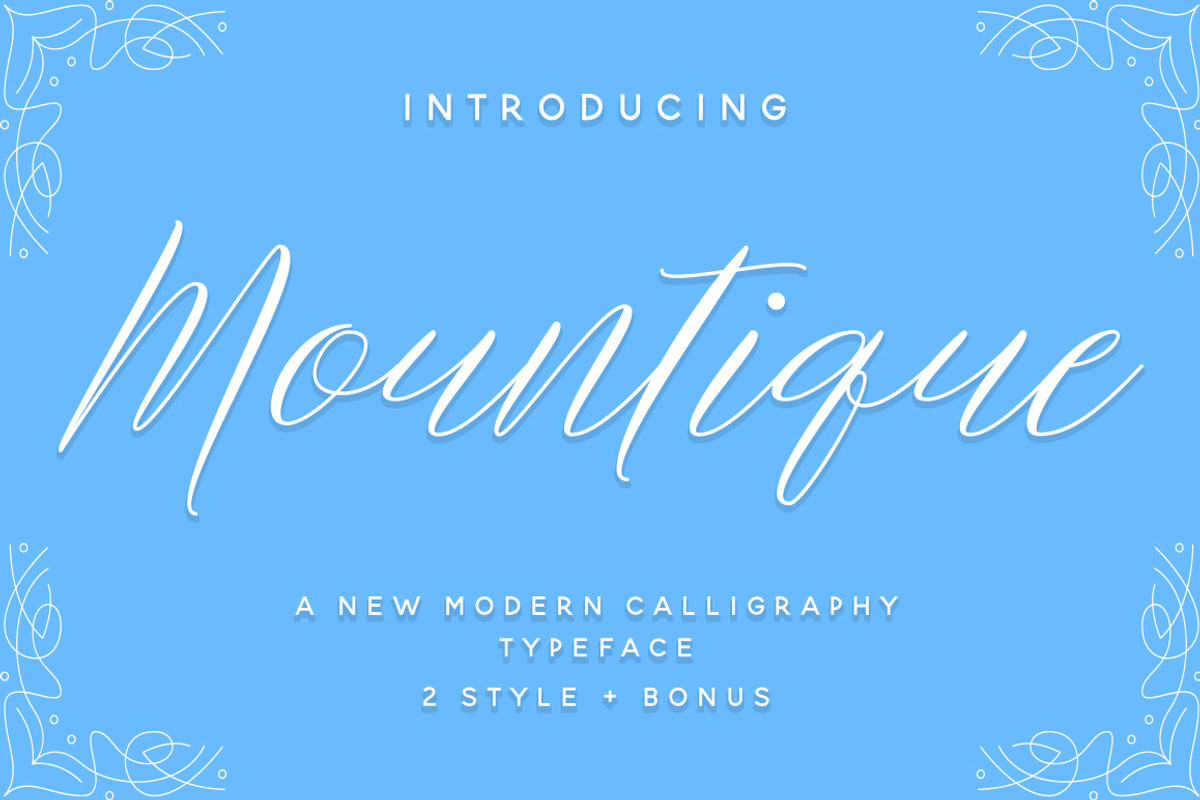 Mountique Typeface