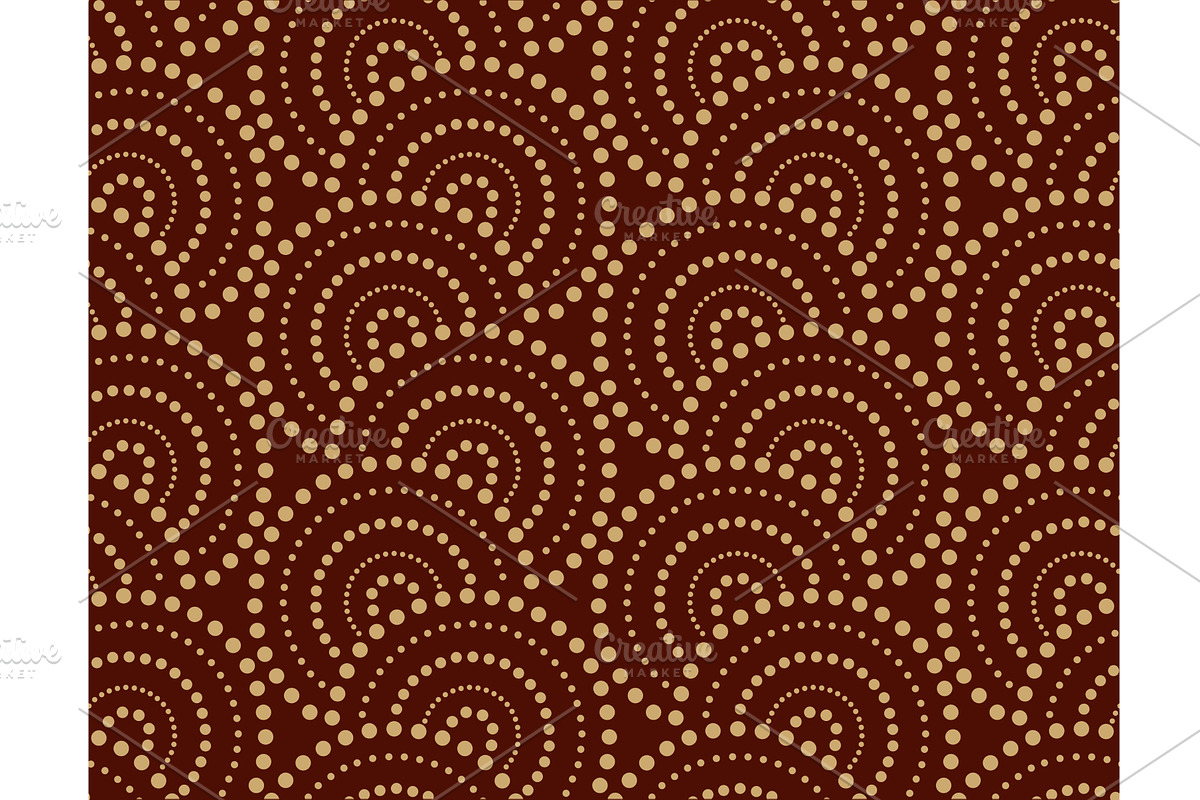 The geometric pattern with wavy, a Decorative Illustration by RODINA (Photo 1 of 3)
