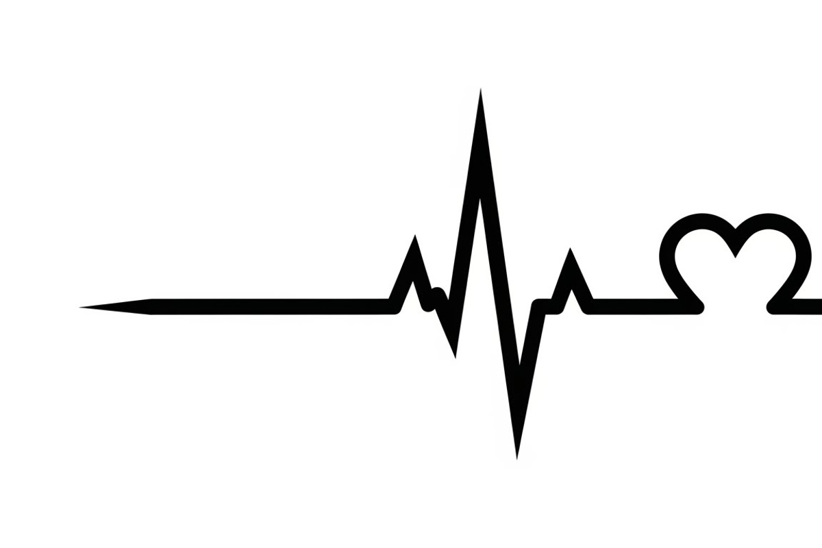 Modern heartbeat symbol icon vector, an Illustration by Amazin_art (Photo 4 of 20)