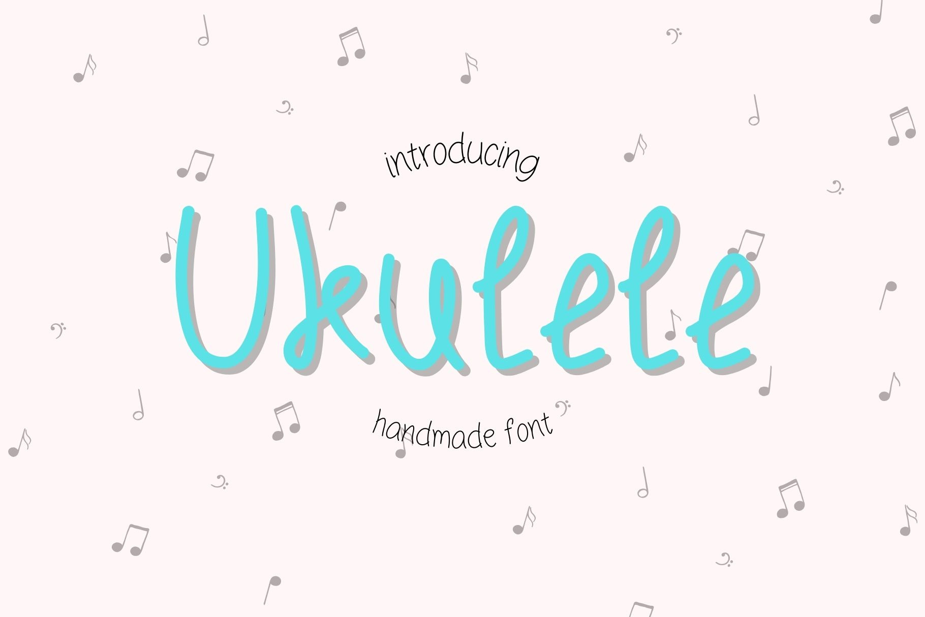 Ukulele Handmade Font, a Handwritten Font by Ruddean2109