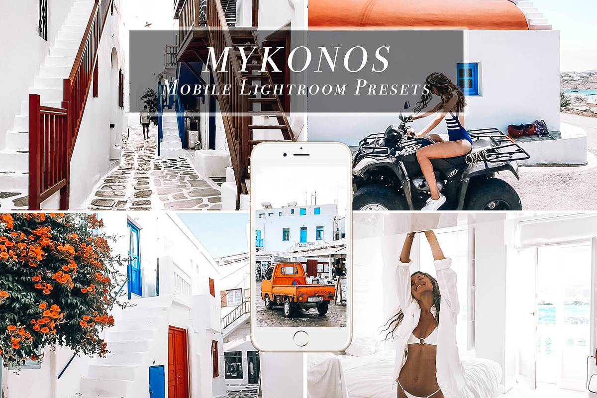 Mobile Lightroom Presets - Mykonos