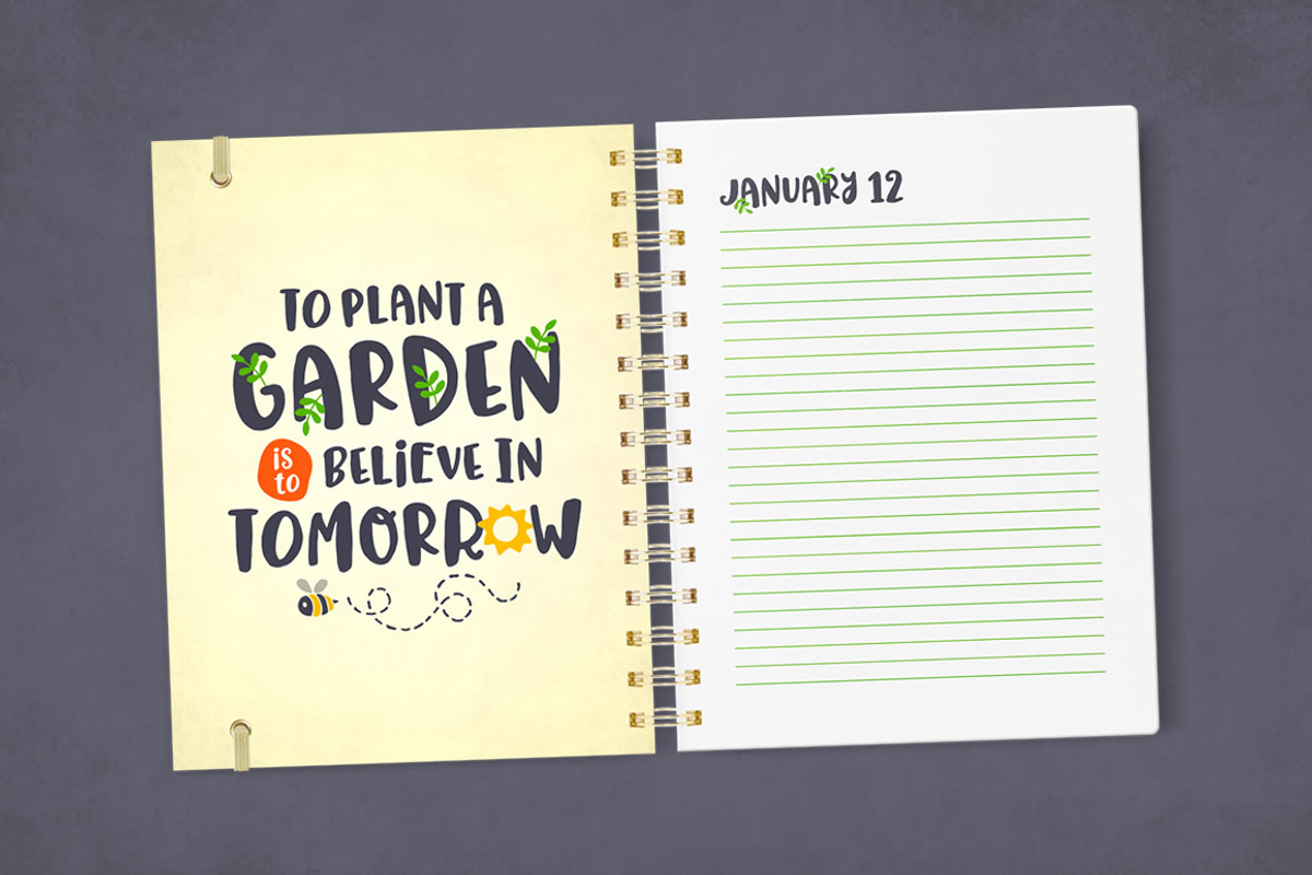 Hello Spring Font preview 6