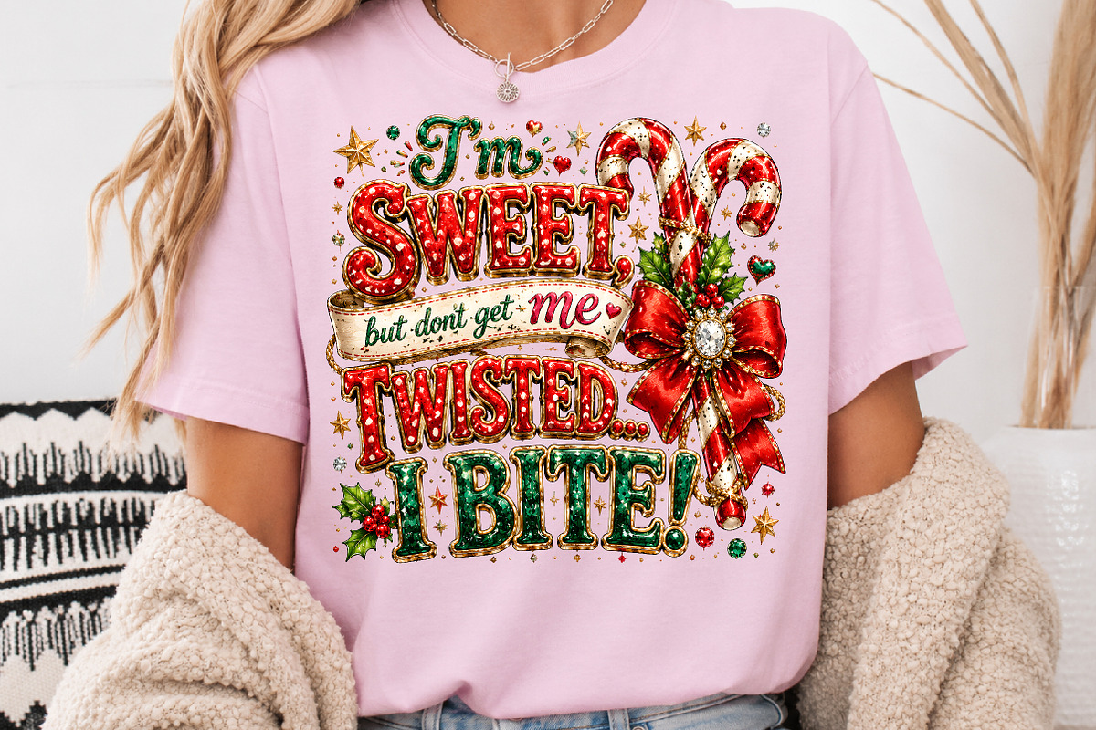 Sweet But Dont Get Me Twisted I Bite, a Seasonal Illustration by Rose Art (Photo 3 of 4)