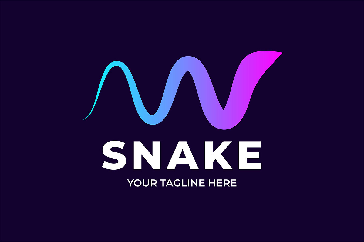 Snake Logo Minimal Design, a Branding & Logo Template by M9 Design (Photo 1 of 6)