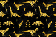 Gold Geometric Patterns, a Pattern Graphic by PenguinHouse (Thumbnail 6 of 10)