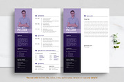 Clean and creative minimal resume, a Resume Template by Blackcloud_Creations (Thumbnail 3 of 5)