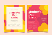 Fun Mothers Day Event Flyer Template, a Flyer Template by Juan ePrint Shop (Thumbnail 2 of 2)