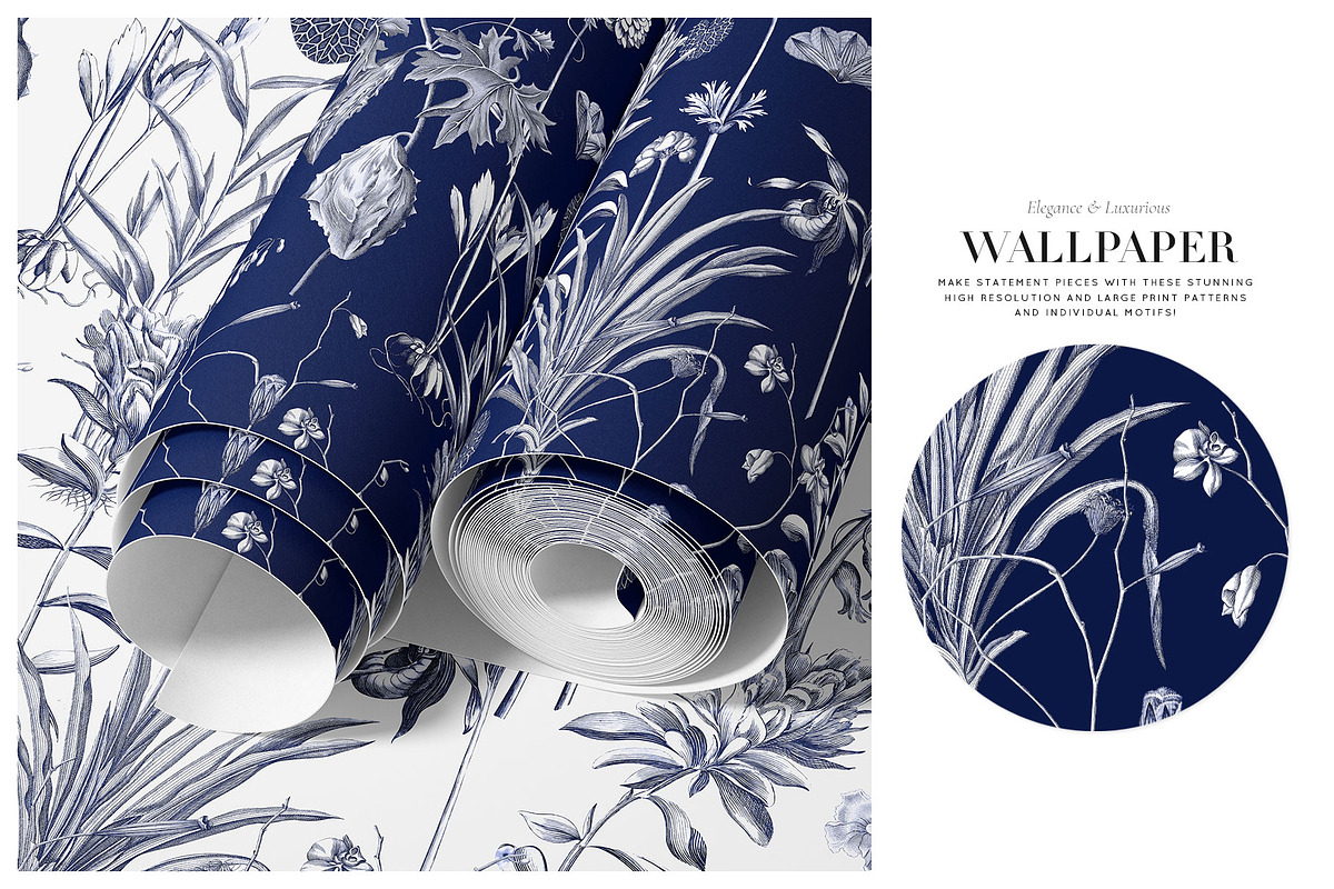 Toile Botanique, luxury Prints!, a Pattern Graphic by Pink Linen (Photo 11 of 12)