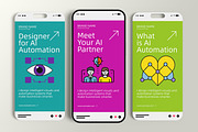 Designer for AI Automation Story, a Social Media Template by MightyDesign (Thumbnail 2 of 7)