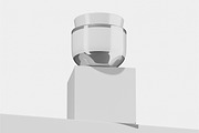 Cosmetic Glass Jar Mockup, a Packaging Mockup by Unerispace (Thumbnail 2 of 5)