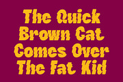 Gefarin Rippled, a Sans Serif Font by Craft Supply Co. (Thumbnail 5 of 8)