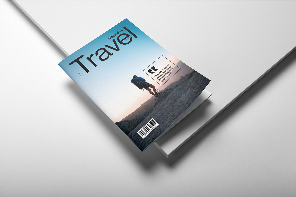 Travel Magazine Template preview 3